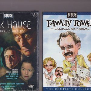 BBC DVD Lot Fawlty Towers Bleak House (New) & Jane Austen Box Set